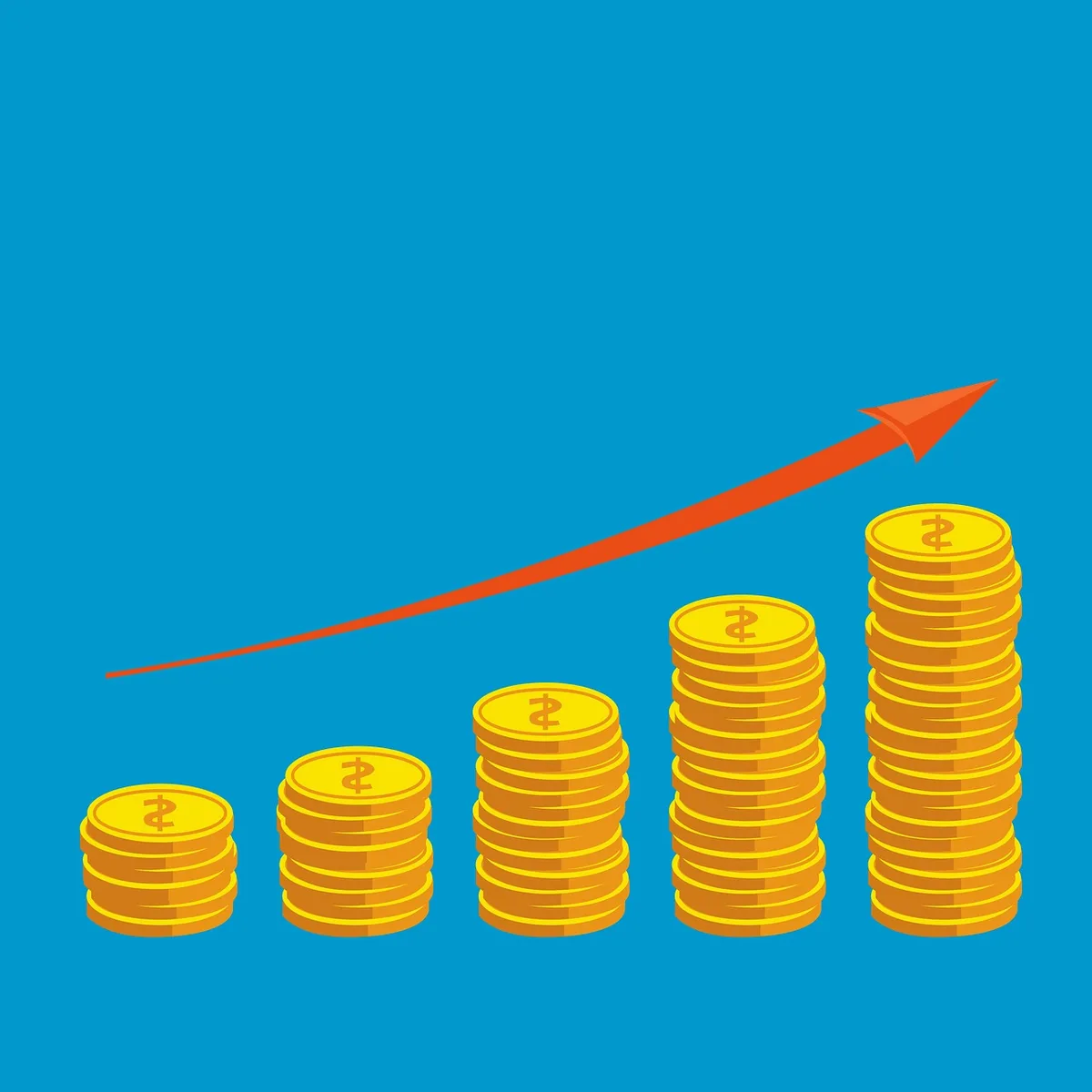 Augmentation de salaire et progression des revenus annuels sur fiche de paie