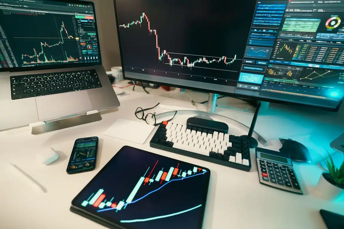 Tableau comparatif affichant les frais et paires de trading de plusieurs plateformes crypto