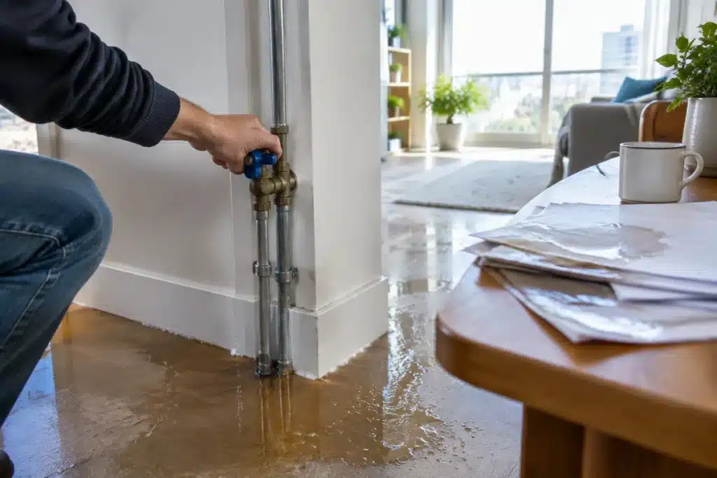 Dégât des eaux pendant les vacances : démarches, assurance et recours