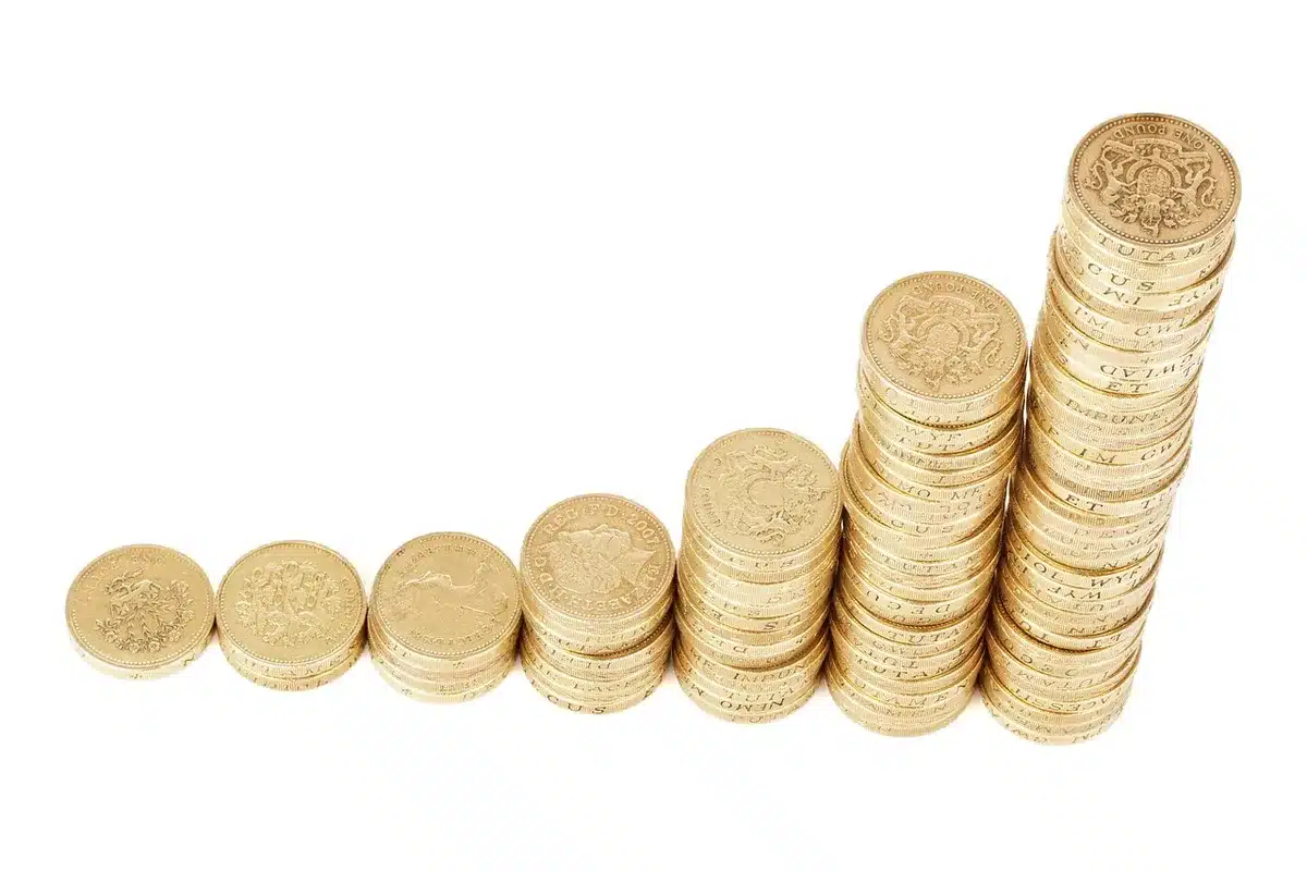 Exemple schématique d'une matrice de transition entre quintiles de revenu
