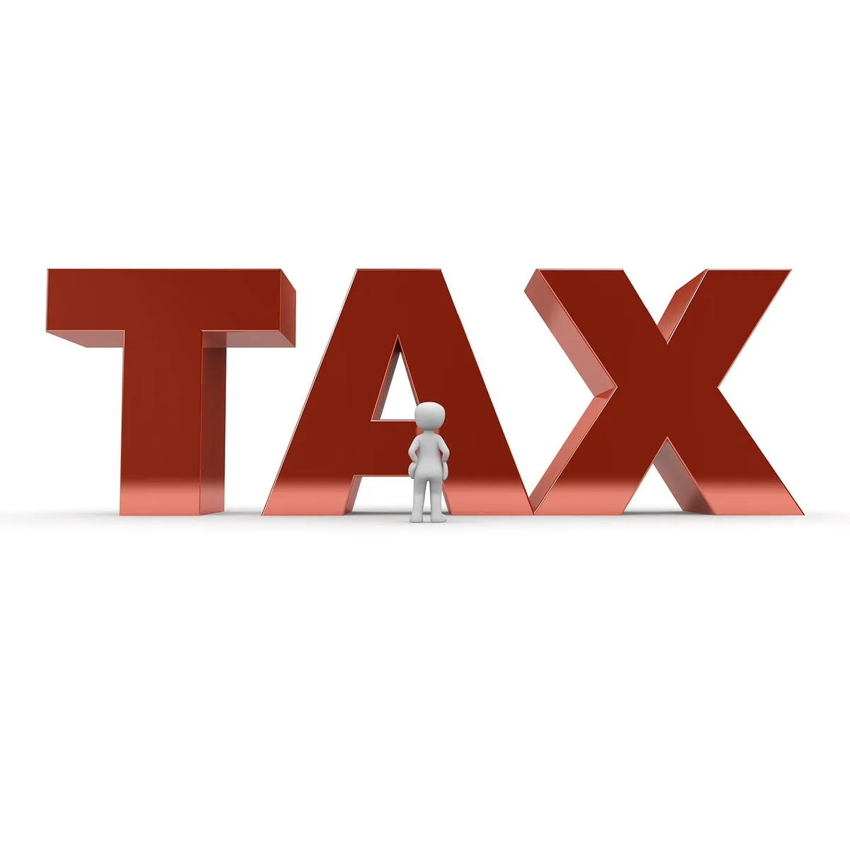Graphique montrant la taxe foncière moyenne 2025 par contribuable