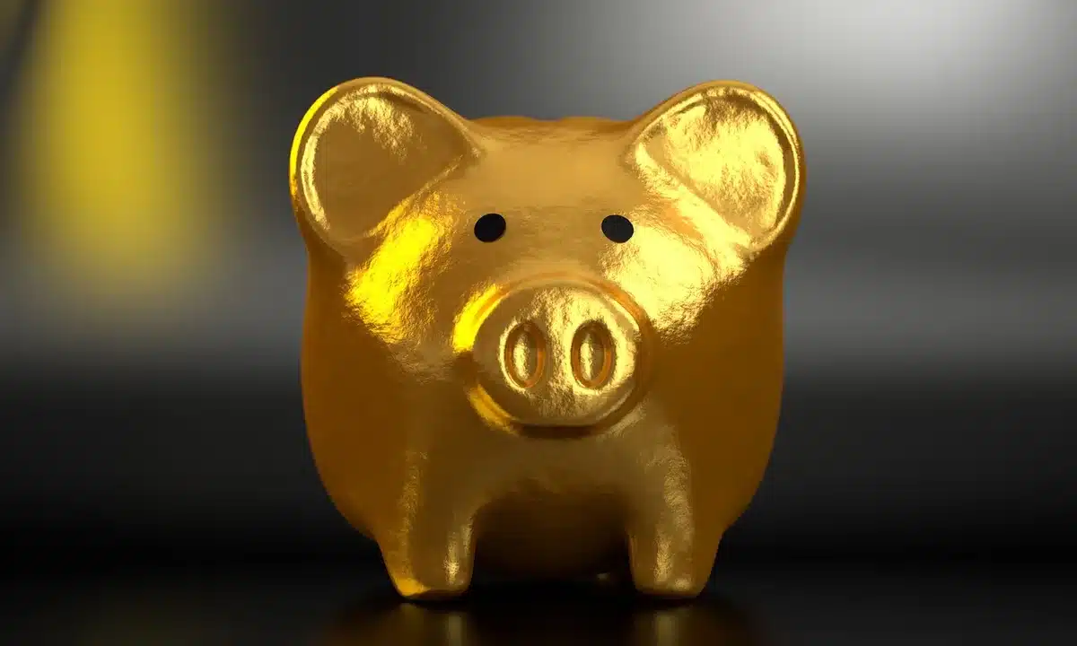 Personne discutant l'ouverture d'un compte bancaire dans une agence lumineuse